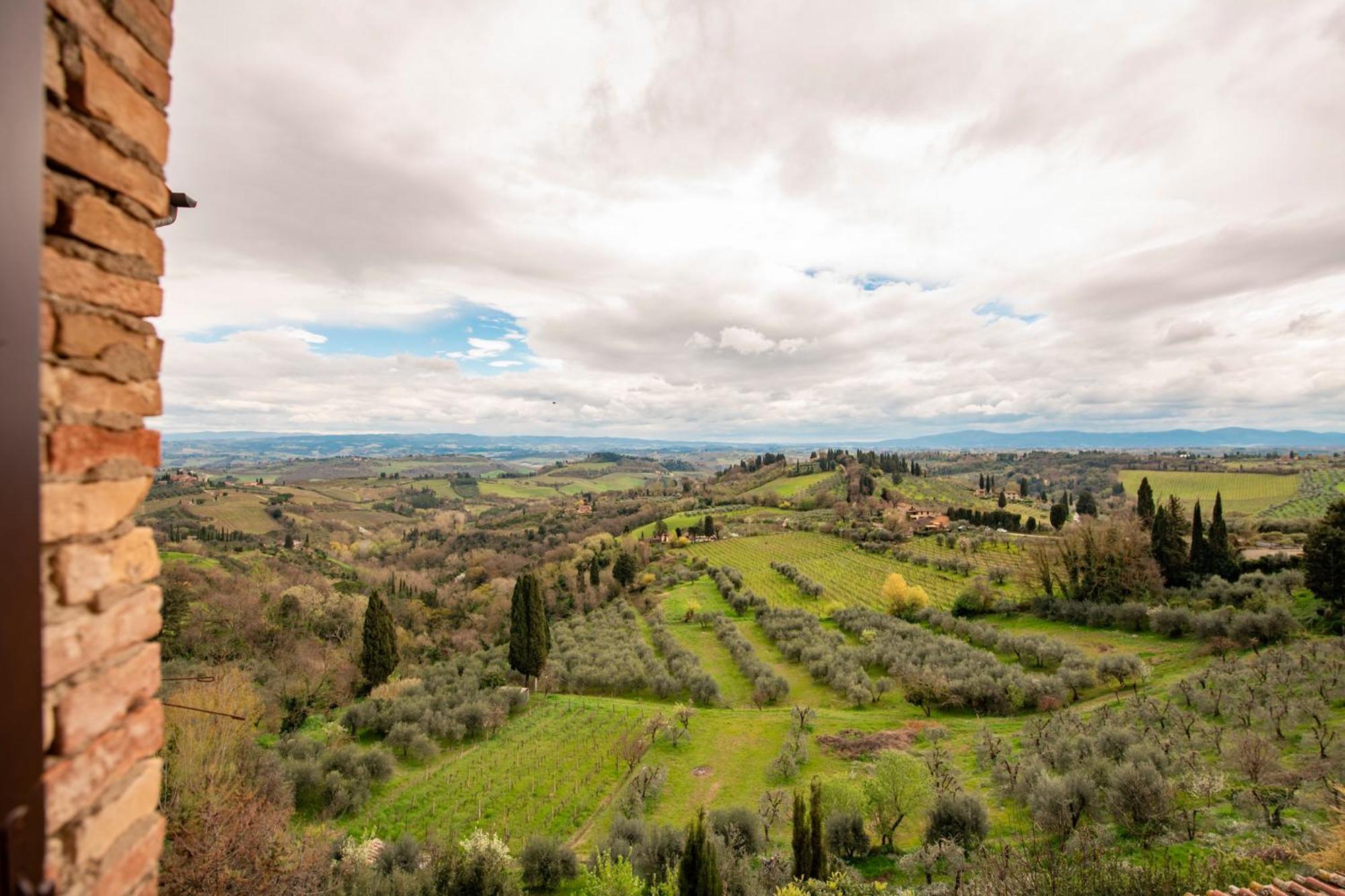 Bellavista Free Parking City Center San Gimignano Exterior foto